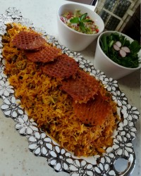 لوبیا پلو ناهار امروز