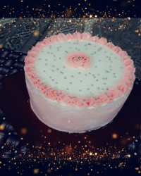 کیک خامه ای من