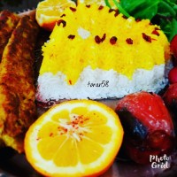 کوبیده مرغ ولی با خودنمایی برنج