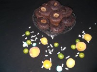 مافین موزی شکلاتی خوشمزه من