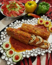 رولت بوقلمون