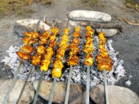 جوجه کباب زعفرونی