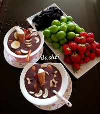 اسموتی شکلاتی