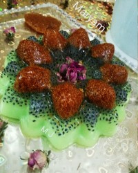 ژله خاکشیر وتخم شربتی