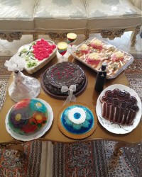 تزئین یخچال عروس خواهرم