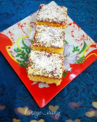 کیک باقلوای نارگیلی