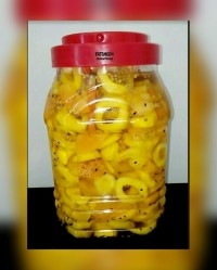 ترشی انبه زعفرانی و قیسی