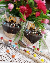 مهلبیه شکلاتی