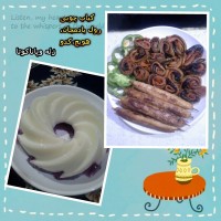 کباب چوبی ، رول بادمجان،کدو، هویچ، پاناکوتاوژله