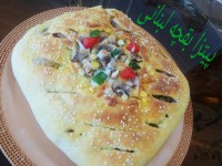 پیتزا بقچه لبنانی:
