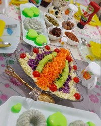 میز شام❤