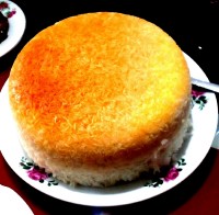 کته باکره و (برنج محلی)