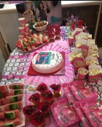 میز تولد دختر گلم