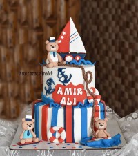 کیک خرس ملوانی