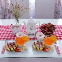 فرنی با ژله