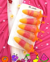 بستنی یخی میوه ای