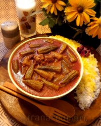 خورشت بامیه