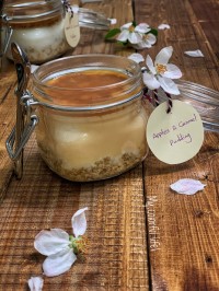 پودینگ سیب کارامل