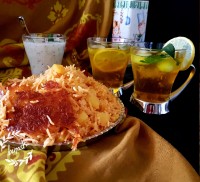 شربت لیمو زعفران