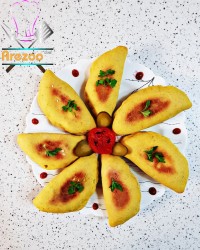 پیراشکی با خمیر خانگی