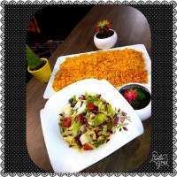 استامبولی پلو با سالاد تابستانی