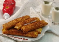 بورک گوشت با قارچ