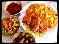 دمپختک با گوشت بوقلمون