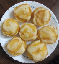 کیک تک پرسی زردآلو