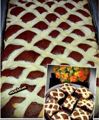 کیک پنیری شکلاتی یاکیک لحاف