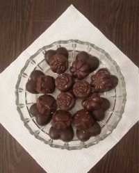 پشمک باروکش کاکائو