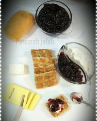 مربا گیلاس بادستور پاپیون