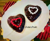 مینی کیک های شکلاتی من