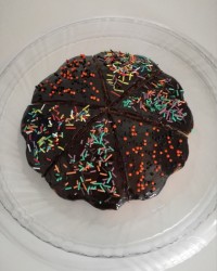 کیک باروکش گاناش