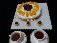 کیک گیلاس وزردآلو