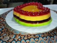 ژله چند رنگ