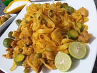 ماکارونی آشیانه ای....