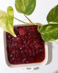 خورشت سیب آلبالو