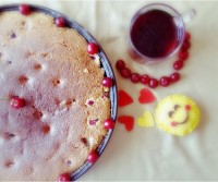 کیک آلبالویی