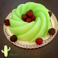 دسر طالبی با بستنی