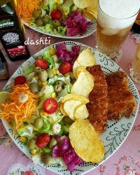 فیله سوخاری وسالادفصل