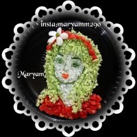 تزیین سالاد شیرازی