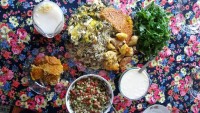 باقالی پلو بامرغ
