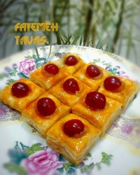 شیرینی با خمیر هزار لا