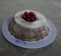 کیک شکلاتی ترد با کدو سبز
