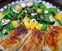 بورک گوشت با خمیر یوفکا