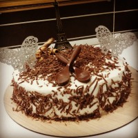 کیک خامه ای خونگی