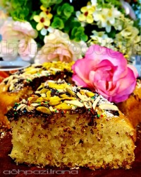 کیک ساده نارگیلی