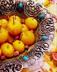 مربای سیب گُلاب