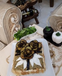 کیک کشک و بادمجان