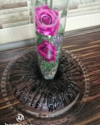 اینم ازکیک من برای همسرجان